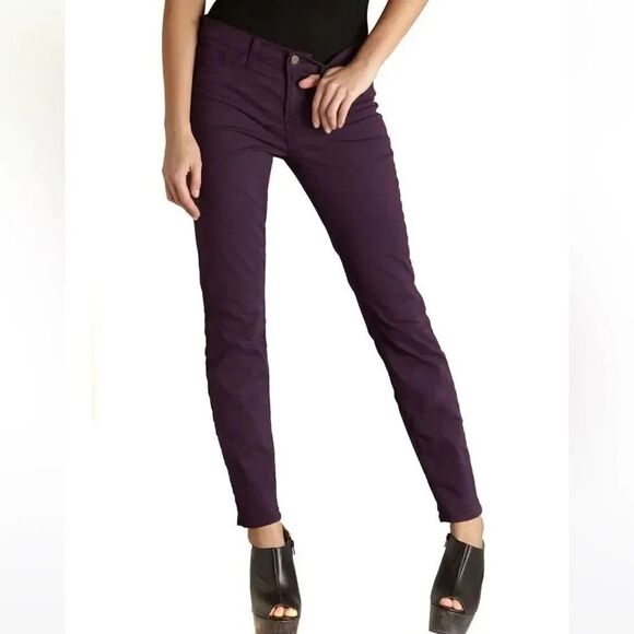J Brand Maria Vintage Mulberry Skinny Leg Denim Jeans Size 26 - Picture 1 of 9